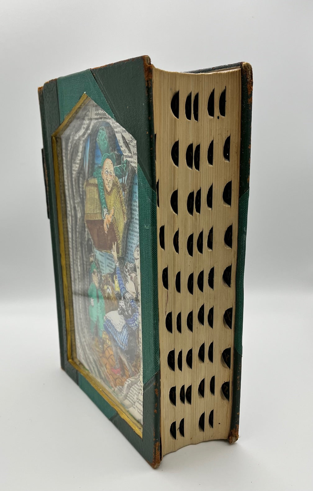 Leaving Oz Book Carving/ Altered Book