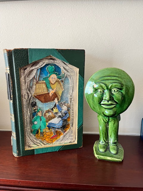 Leaving Oz Book Carving/ Altered Book