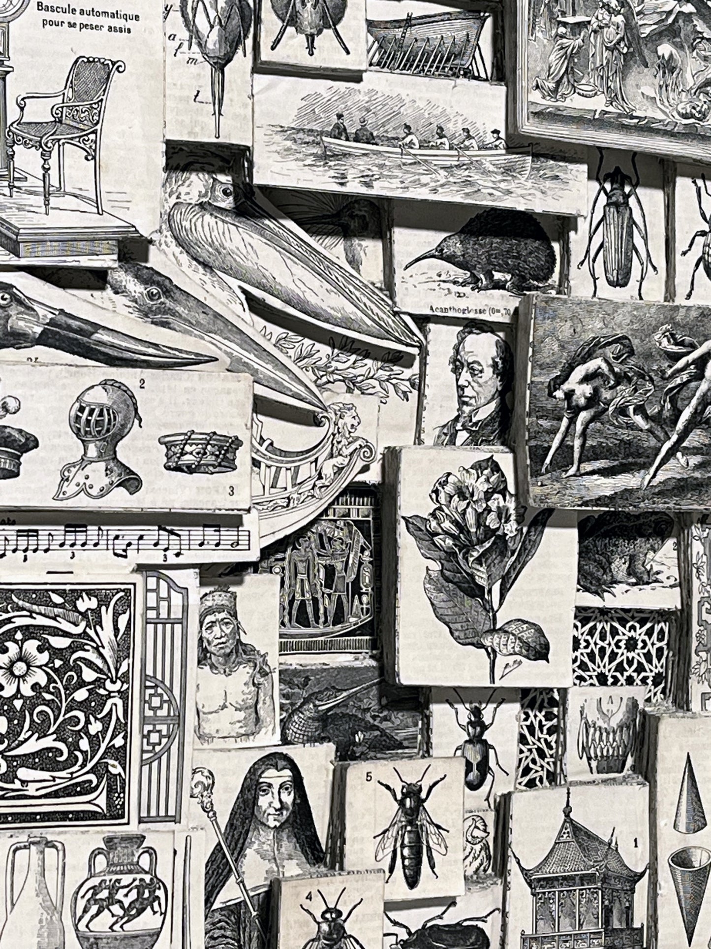 Every Pictures Says a Thousand Words. Super Large Dictionary Book Carving