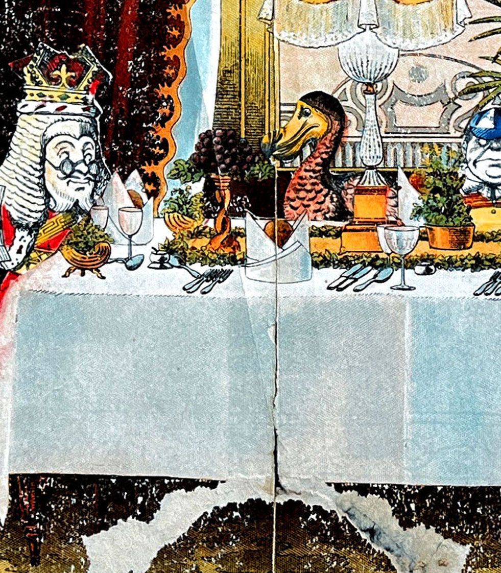 The Queen Of Hearts, Tea Party, Alice In Wonderland Print Digital Download Print