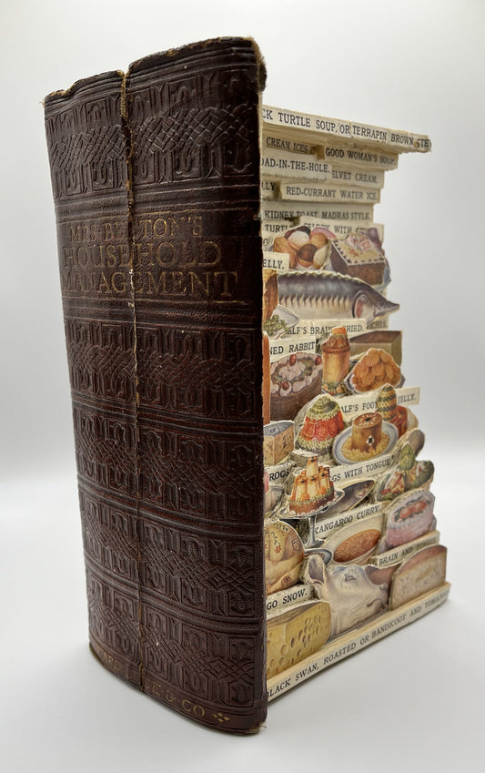 Mrs Beeton's Household Management Book Carving / Altered Book
