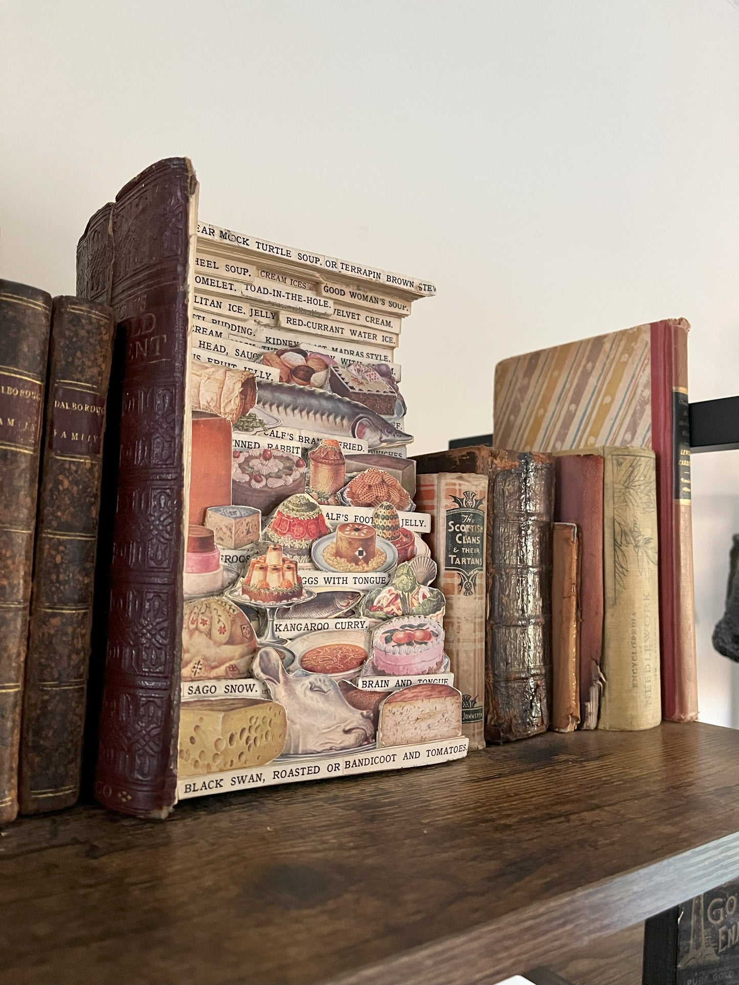 Mrs Beeton's Household Management Book Carving / Altered Book