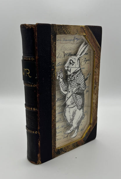 The White Rabbit Altered Book, Alice In Wonderland