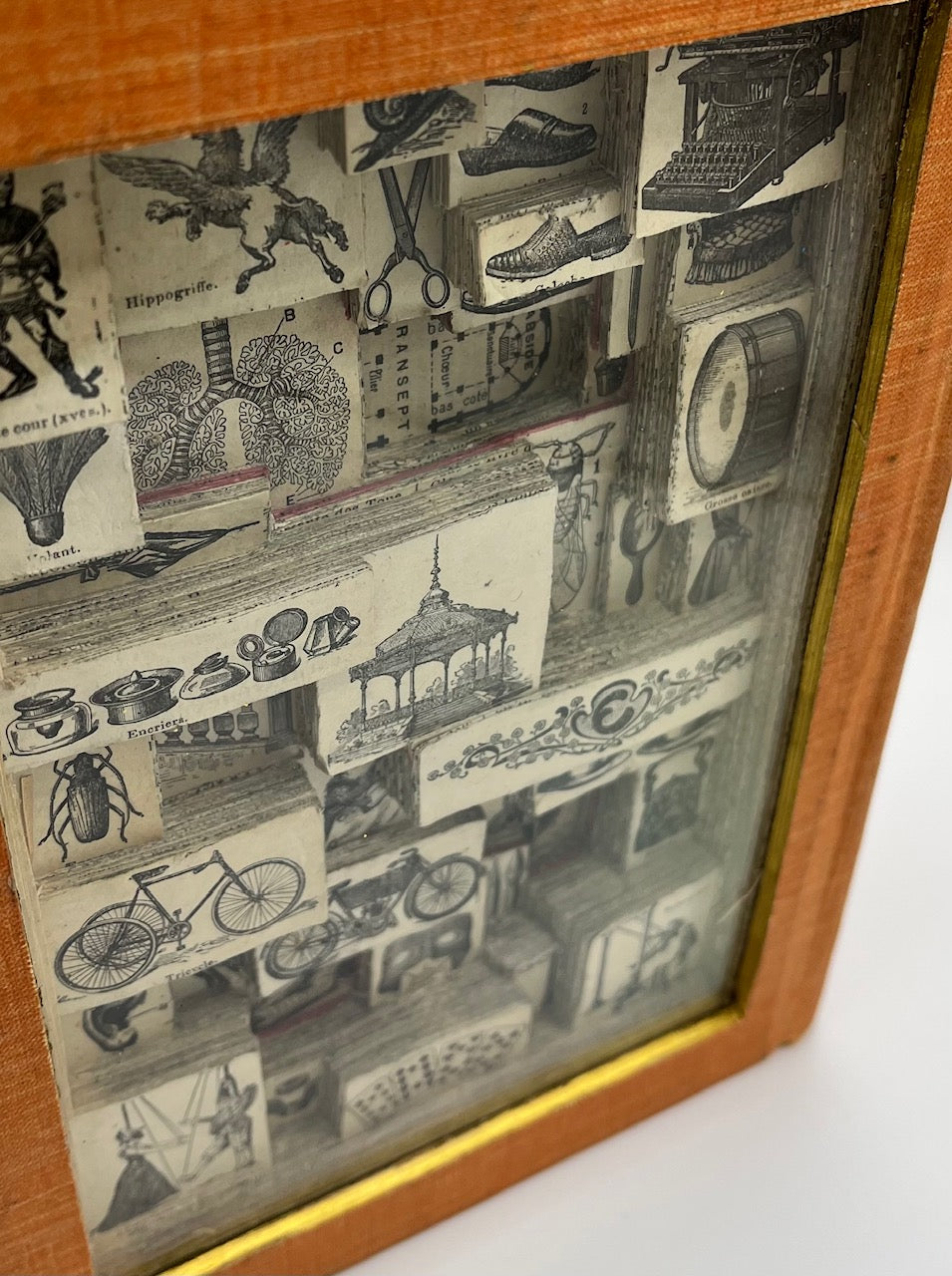 Larousse Dictionary Altered Book / Book Carving