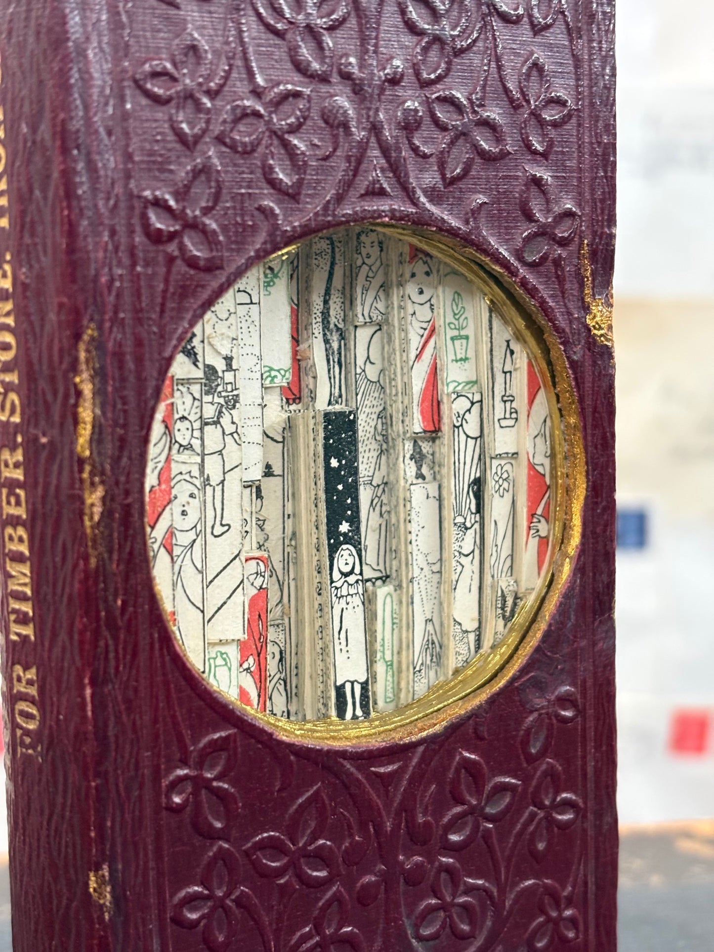 Little and Smol Book Carving / Altered Book