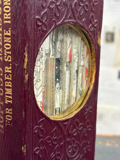 Little and Smol Book Carving / Altered Book