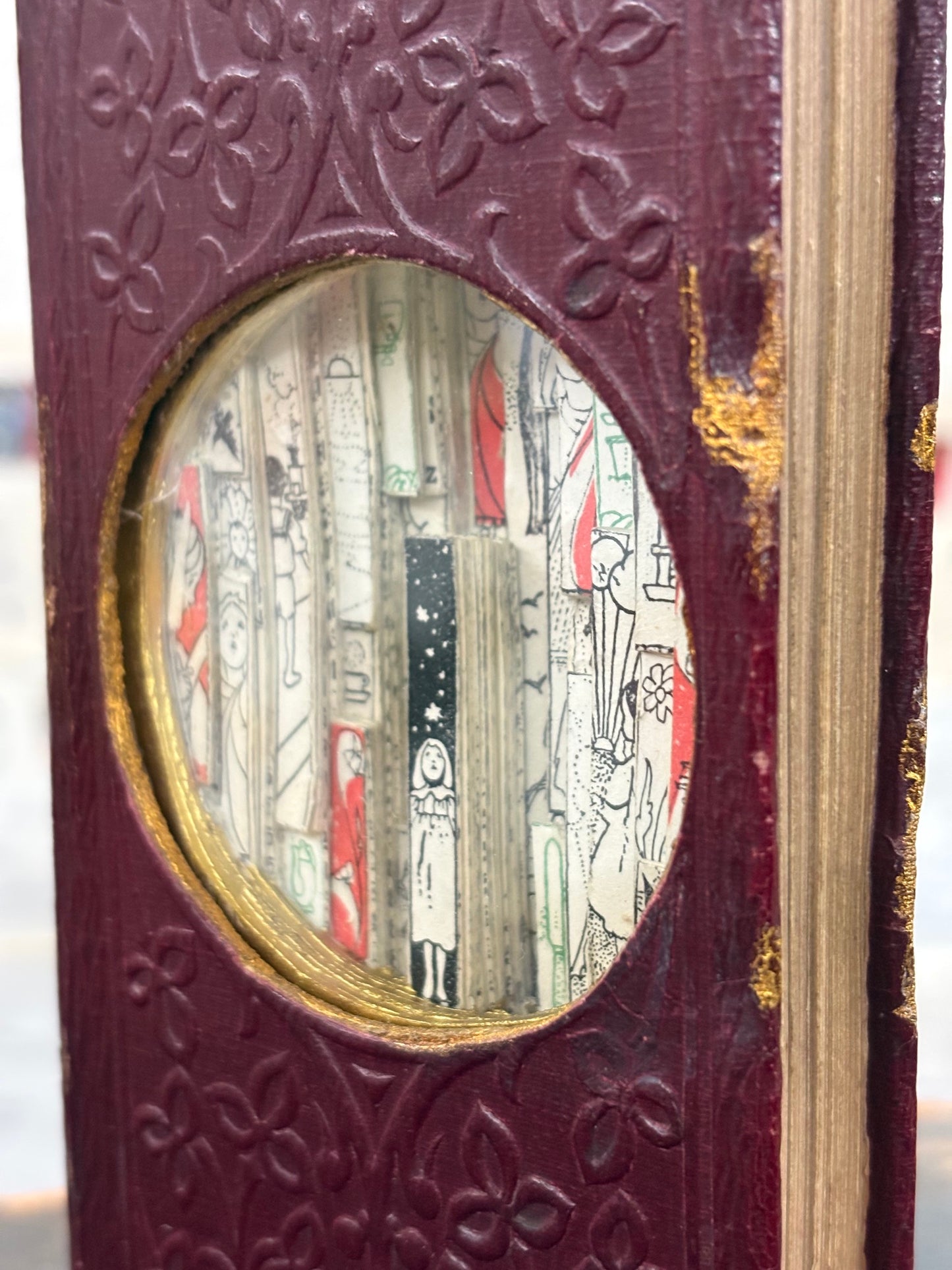 Little and Smol Book Carving / Altered Book
