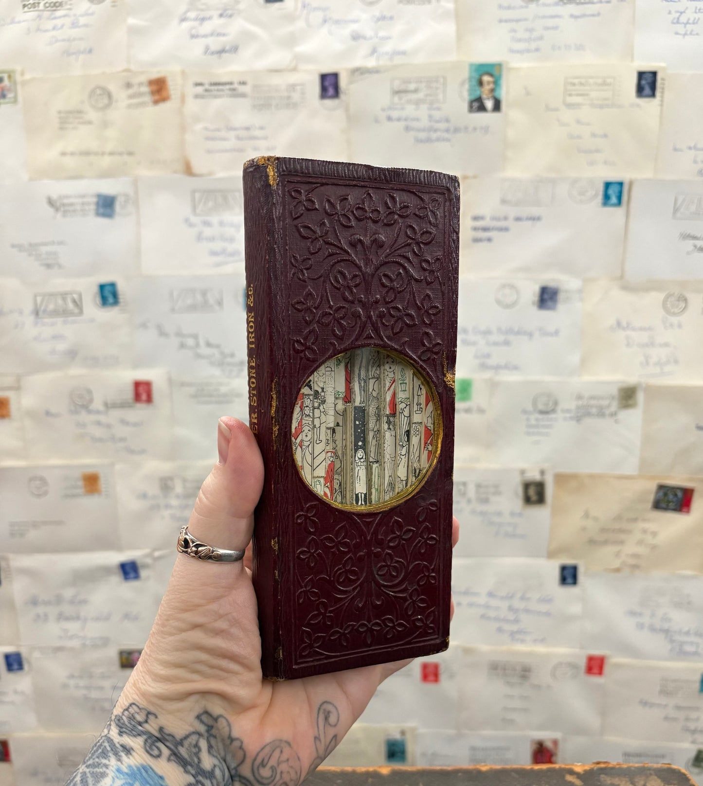 Little and Smol Book Carving / Altered Book