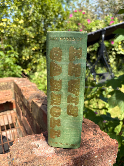 Alice Through The Looking Glass Altered Book, Book Carving