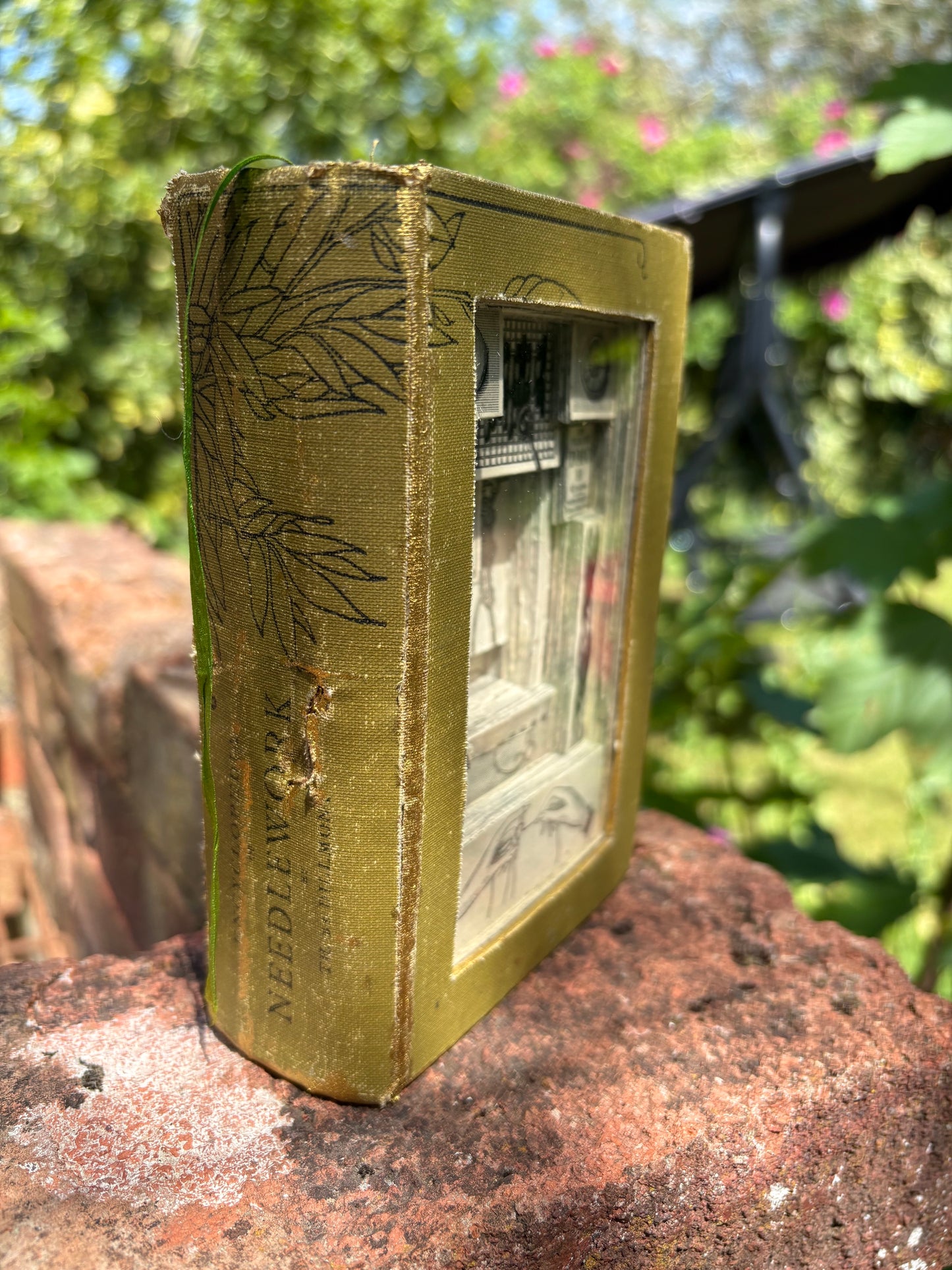Little Needles Book Carving