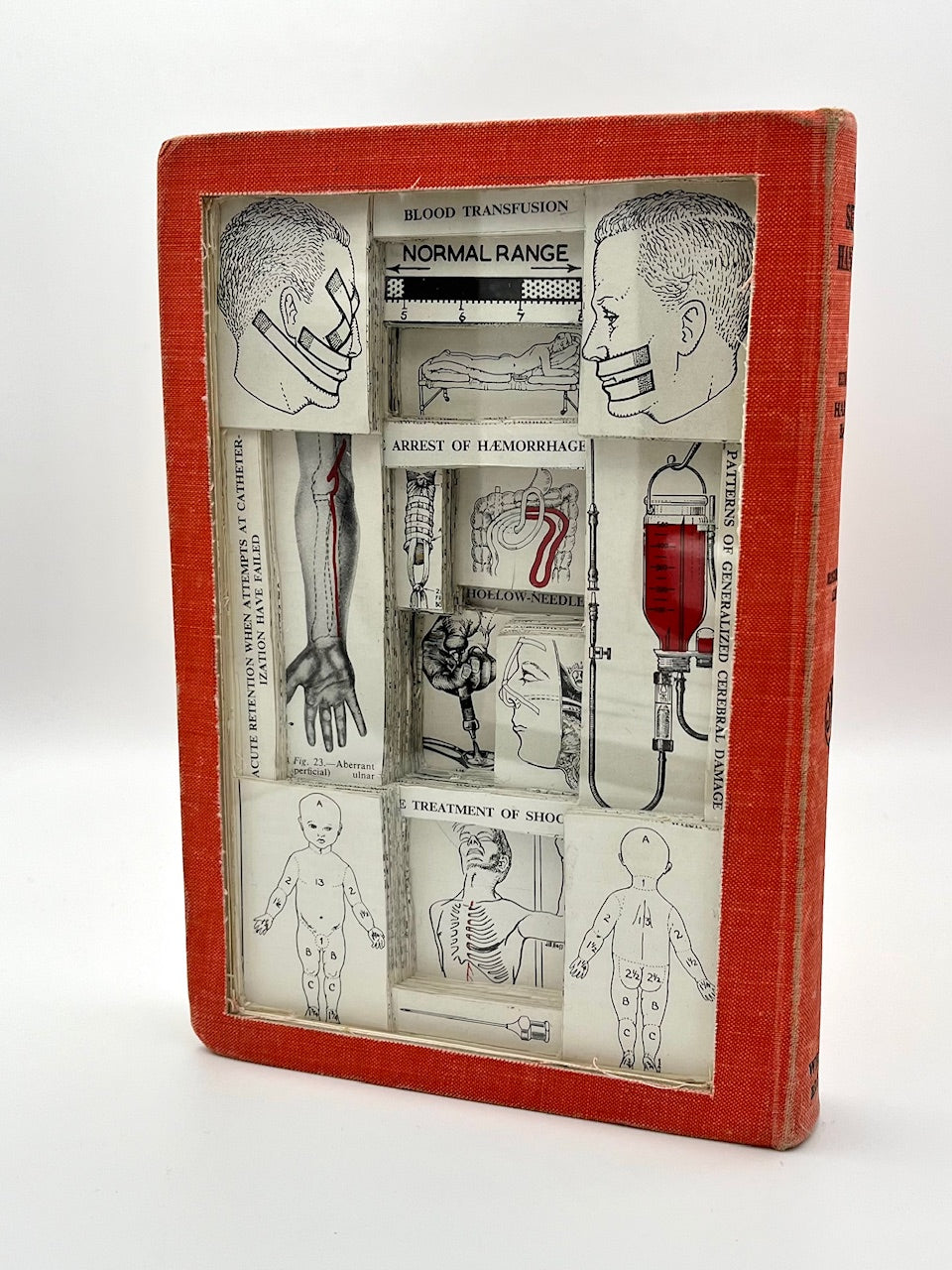 PYE'S Surgical Handicraft Book Carving/ Altered Book