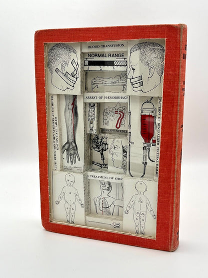 PYE'S Surgical Handicraft Book Carving/ Altered Book