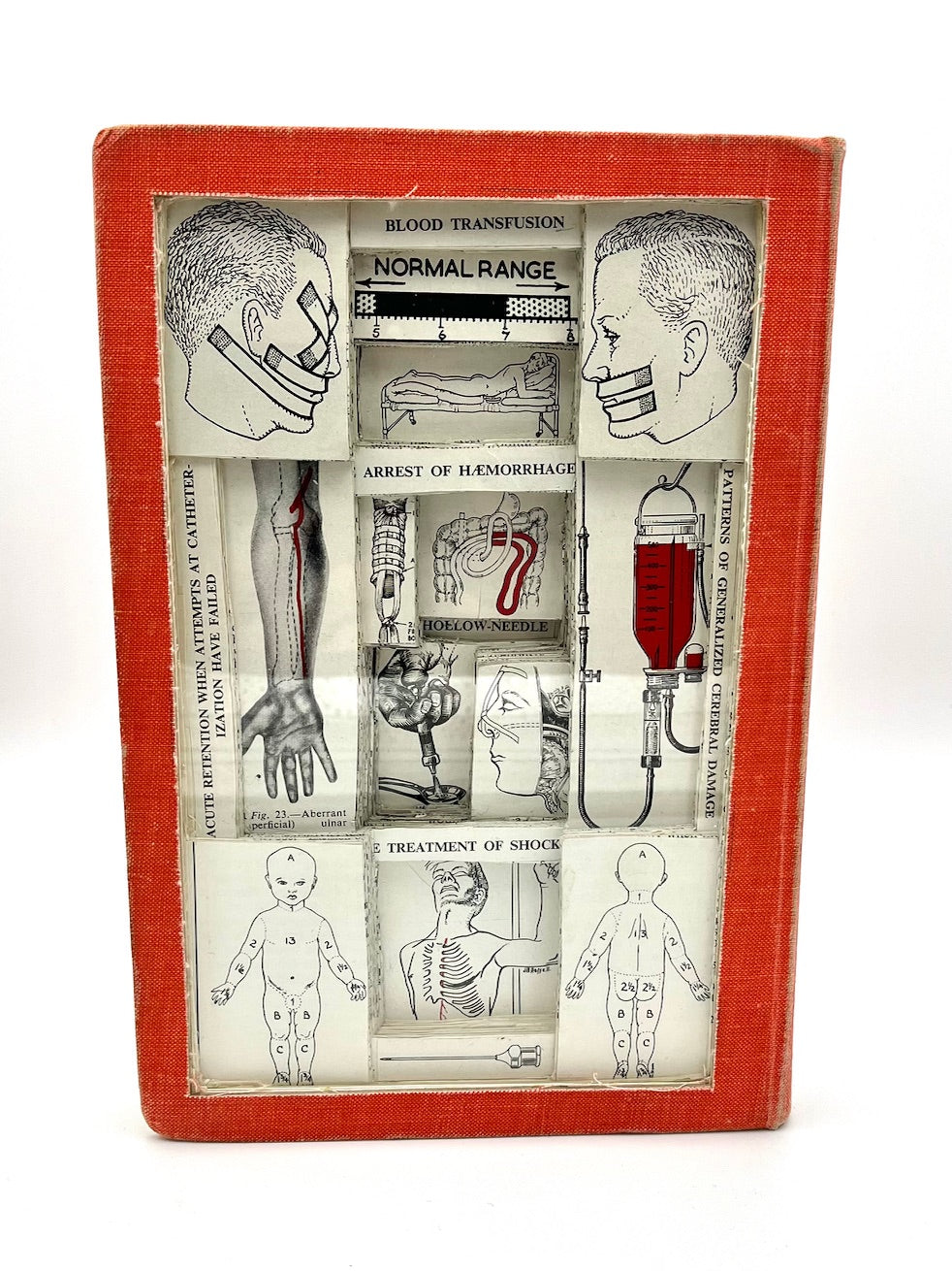 PYE'S Surgical Handicraft Book Carving/ Altered Book