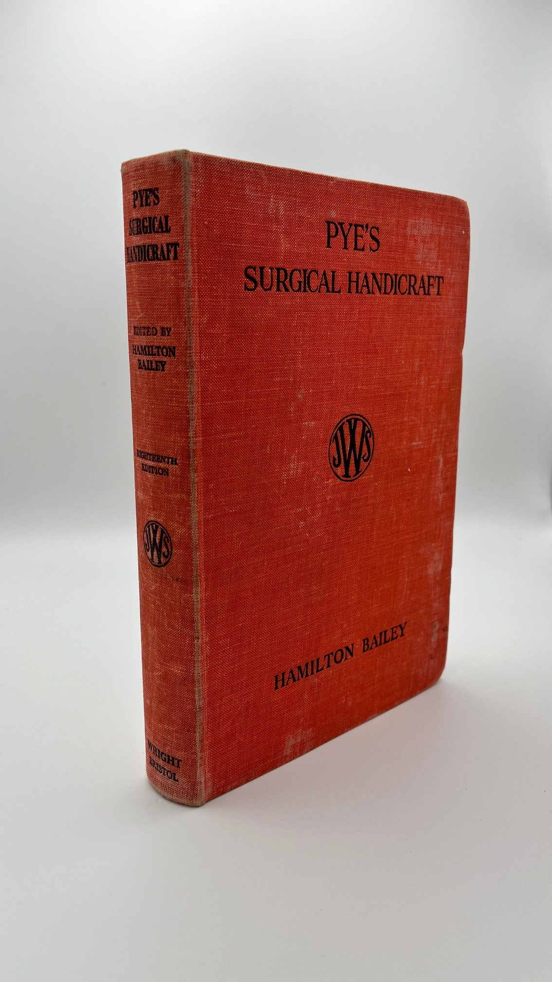 PYE'S Surgical Handicraft Book Carving/ Altered Book