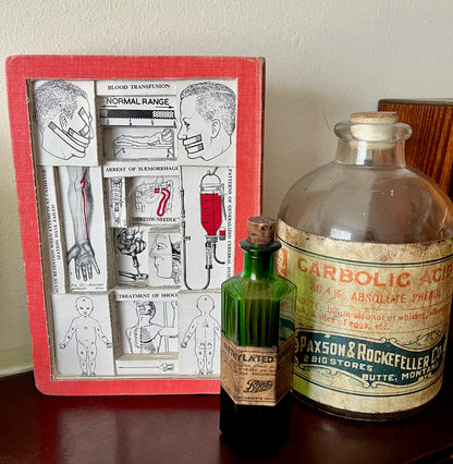 PYE'S Surgical Handicraft Book Carving/ Altered Book
