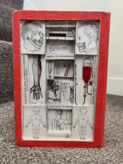 PYE'S Surgical Handicraft Book Carving/ Altered Book