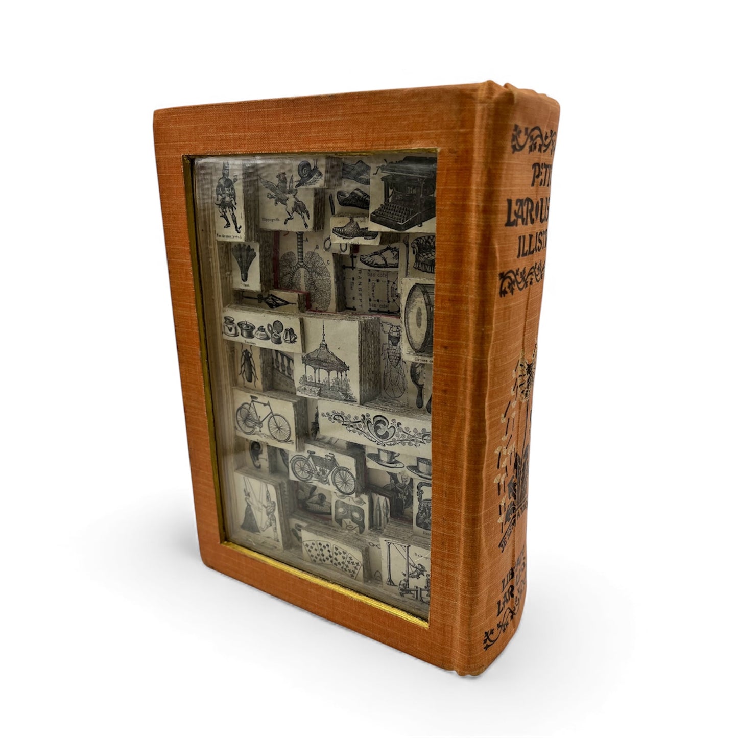 Larousse Dictionary Altered Book / Book Carving