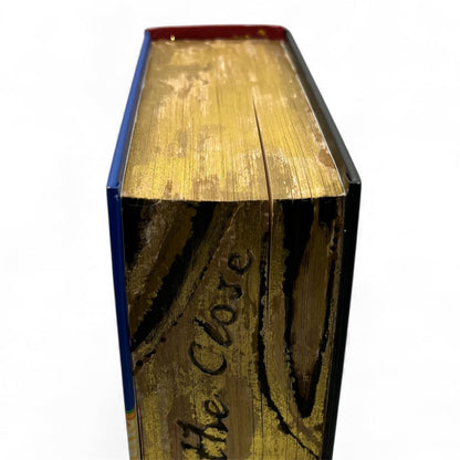 Fore Edge Decorated Harry Potter and The Half Blood Prince. I Open at The Close Snitch.