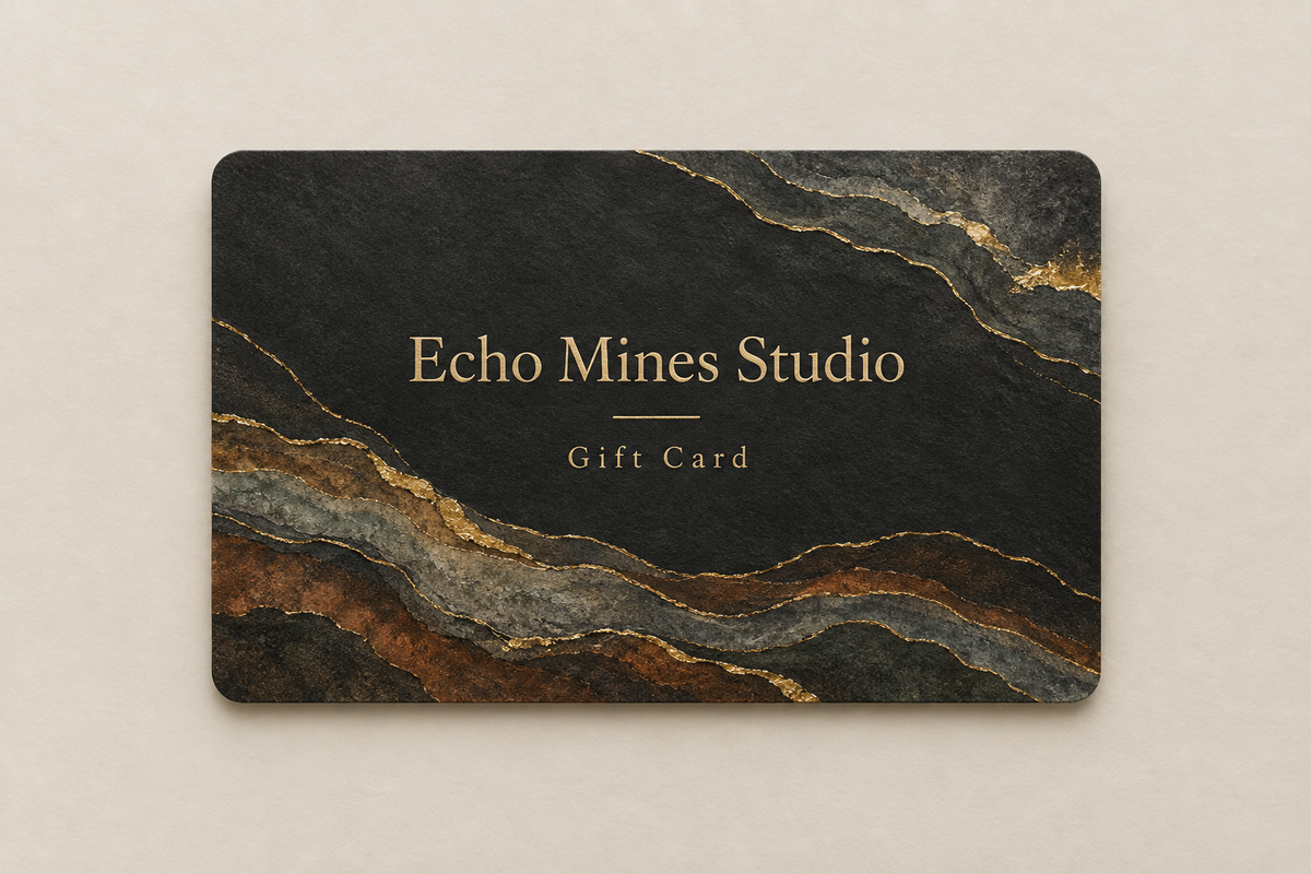 Echo Mines Studio branded gift card