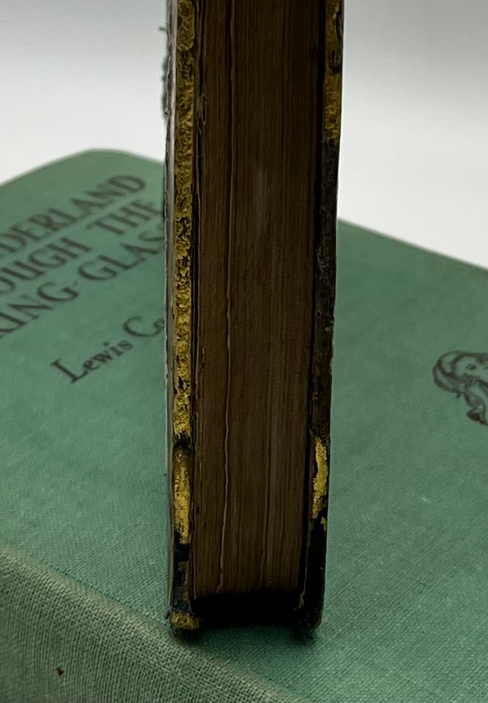 Any Path Will Do, Alice In Wonderland Altered Book. Book Carving.