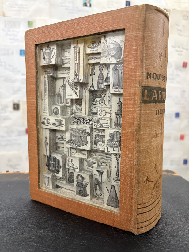 Petit Larousse 26 Dictionary Book Carving
