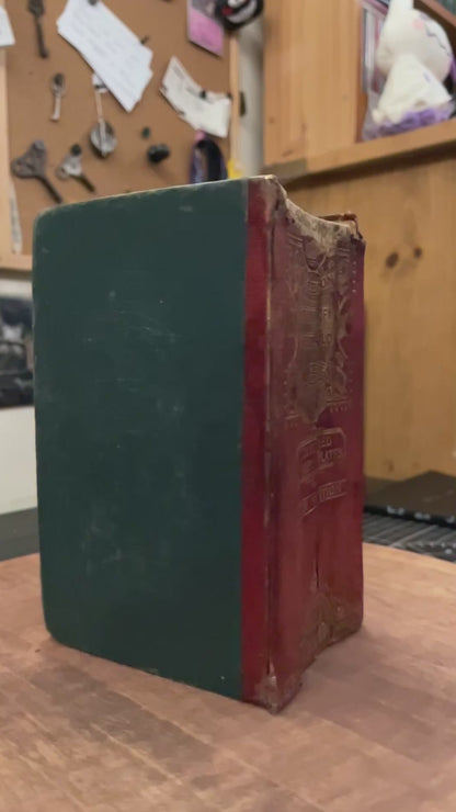 Mrs Beeton's Book of Household Management Altered Book / Book Carving / Sculpture Kintsugi Edition / Book Art