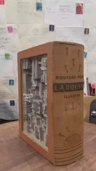 Petit Larousse 26 Dictionary Book Carving