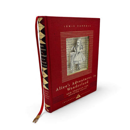 Rainbow Red Alice, Altered Book, Alice In Wonderland